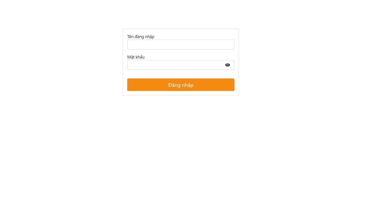 Đăng nhập trên Dybi POS