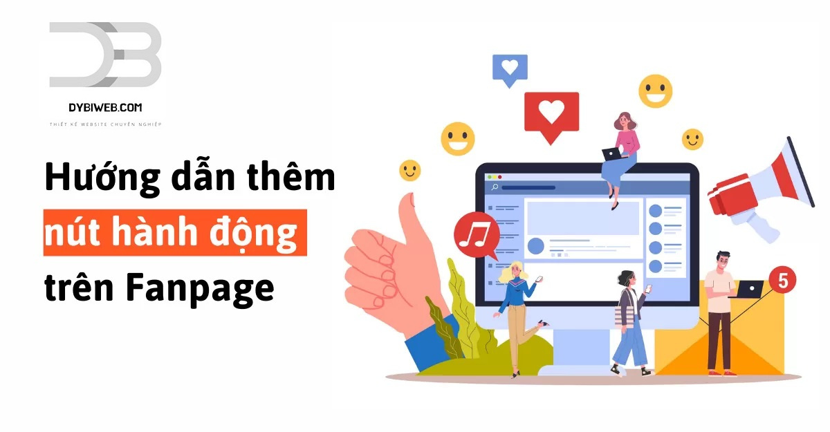 Cách thêm nút hành động mở website từ trang facebook