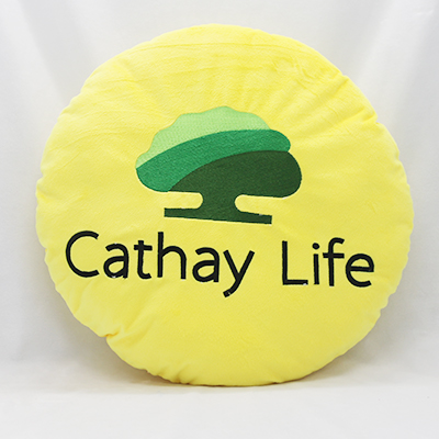 Nhận Sản xuất số lượng lớn Gối tròn Cathay Life