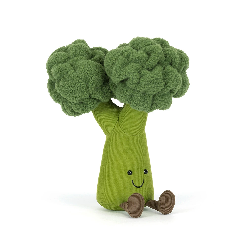 Jellycat Amuseables Broccoli: thú bông bông cải xanh