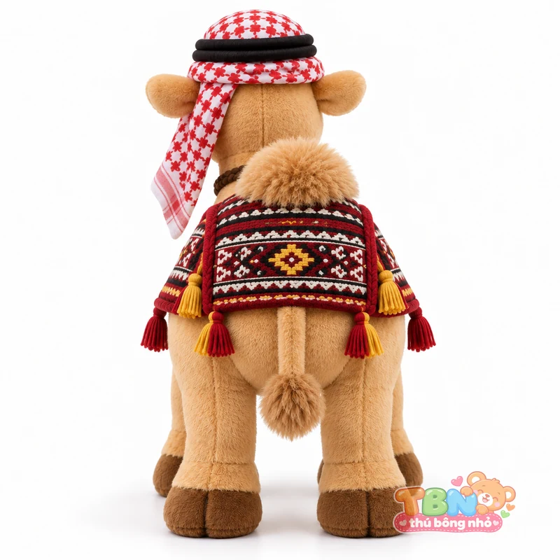 Ảnh bổ sung của Lạc đà bông Sultan gắn logo đặt may theo yêu cầu
