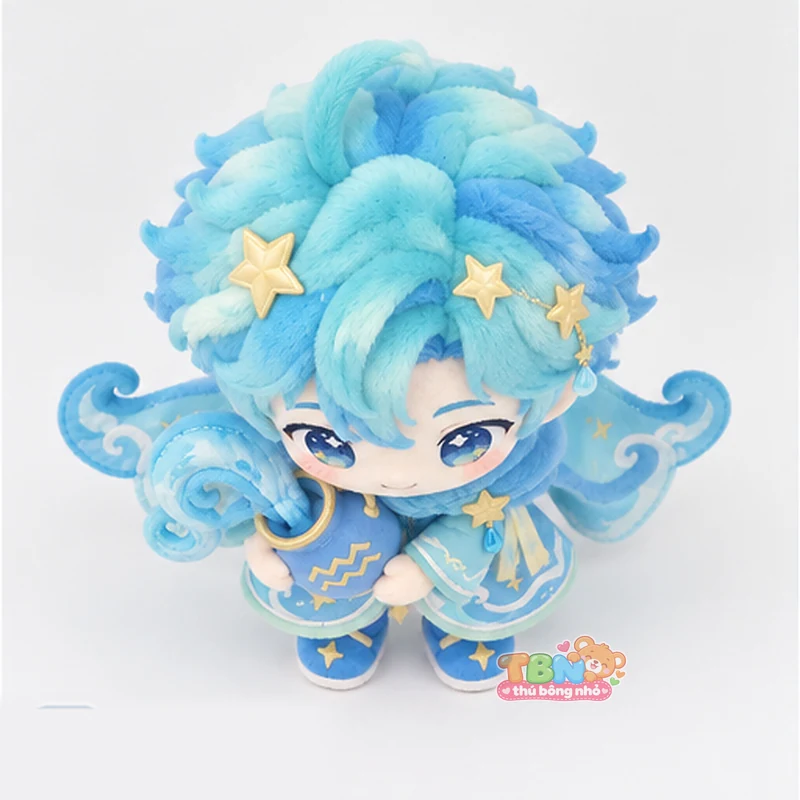 Ảnh bổ sung của Thú bông Bảo Bình Aquarius chibi ôm bình nước theo yêu cầu