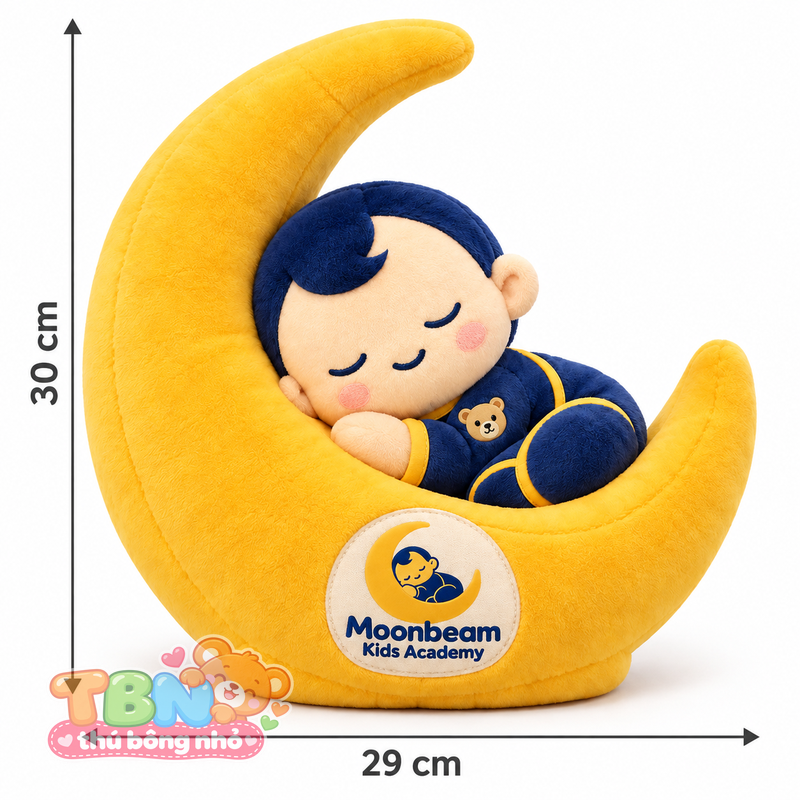 Ảnh bổ sung của Thú bông Bé Trăng Ngủ Moonbeam đặt may theo yêu cầu