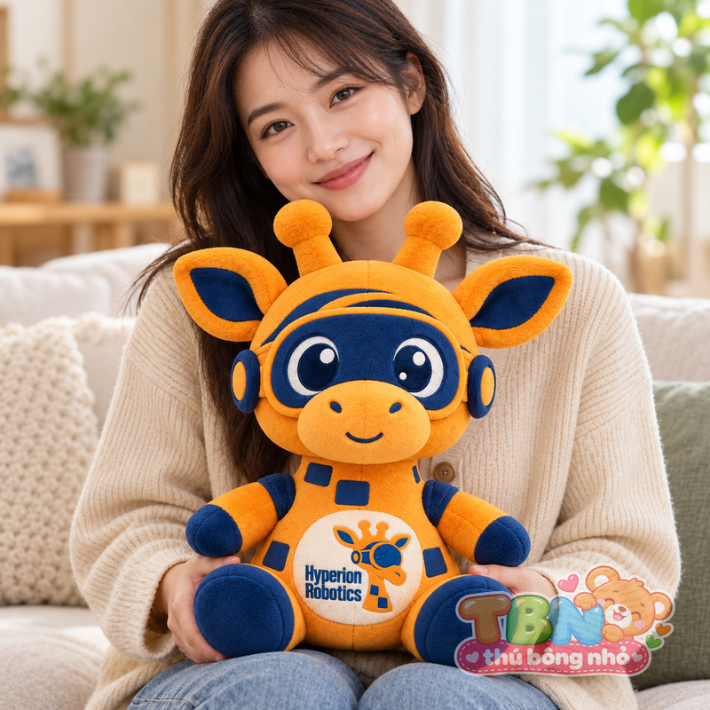 Ảnh bổ sung của Thú bông Hươu cao cổ Hyperion đặt may theo yêu cầu