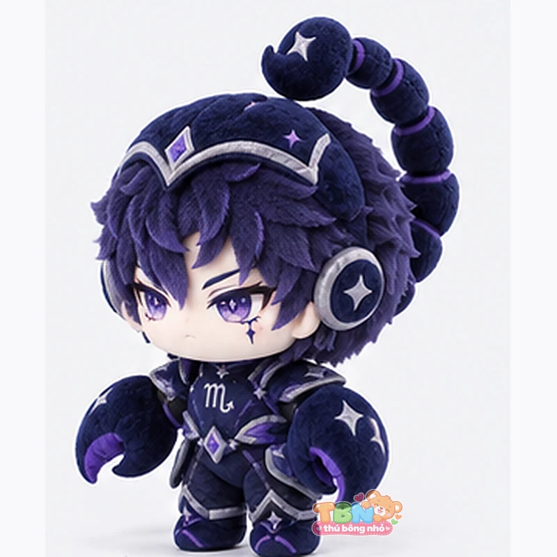 Thú bông Bọ Cạp Scorpio chibi chiến binh theo yêu cầu – góc nghiêng 45 độ