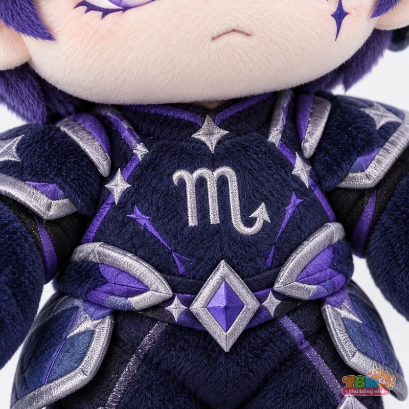 Thú bông Bọ Cạp Scorpio chibi chiến binh theo yêu cầu – chi tiết bề mặt và nhận diện