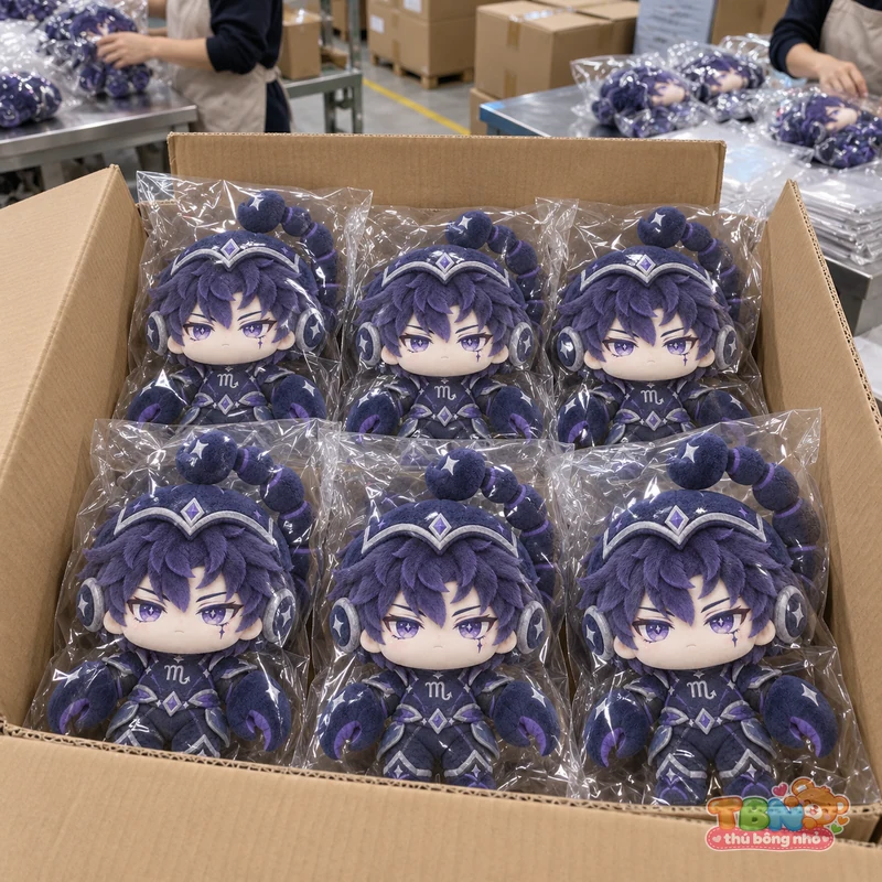 Ảnh bổ sung của Thú bông Bọ Cạp Scorpio chibi chiến binh theo yêu cầu