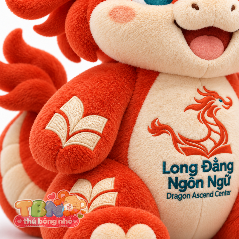Ảnh bổ sung của Thú bông Rồng sách Long Đằng đặt may theo yêu cầu