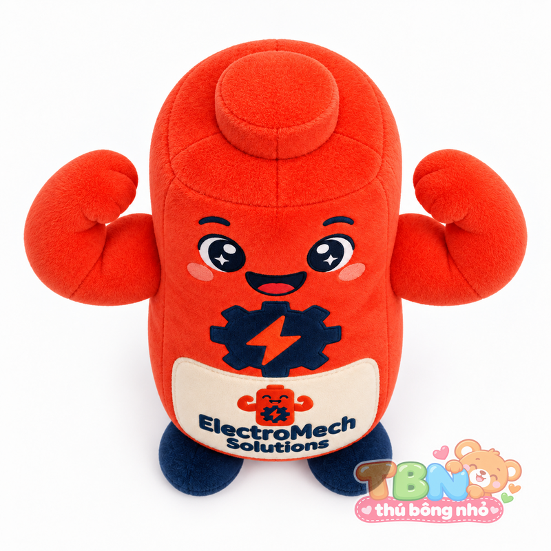 Ảnh bổ sung của Thú bông Pin điện ElectroMech đặt may theo yêu cầu