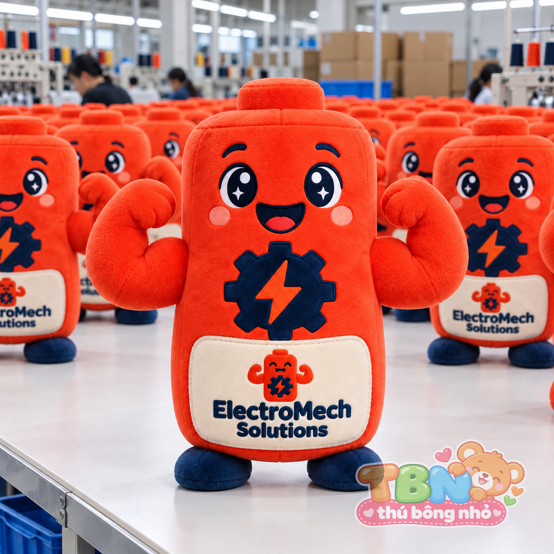 Ảnh bổ sung của Thú bông Pin điện ElectroMech đặt may theo yêu cầu
