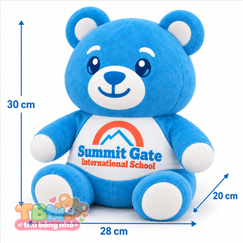 Ảnh bổ sung của Thú bông Gấu Summit đặt may theo yêu cầu