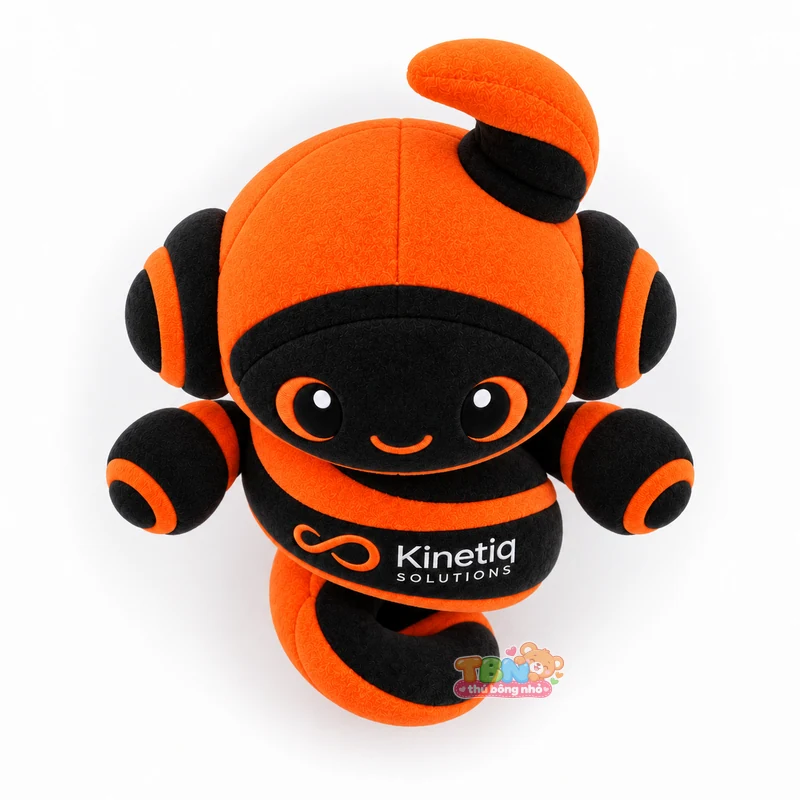 Ảnh bổ sung của Linh vật bông Kinetiq Solutions theo yêu cầu