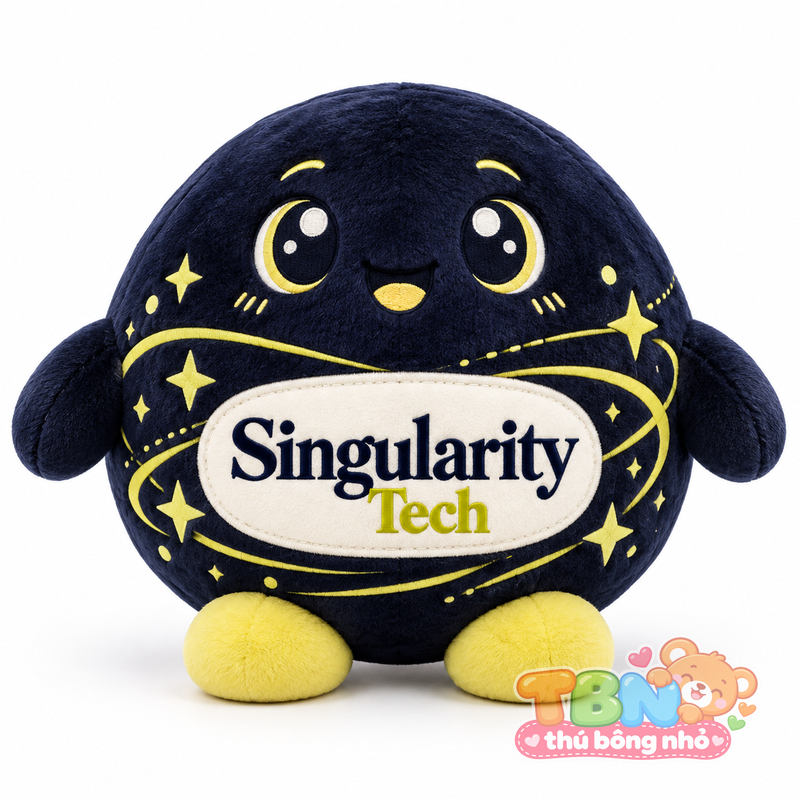 Ảnh bổ sung của Thú bông Lỗ đen chibi Singularity đặt may theo yêu cầu
