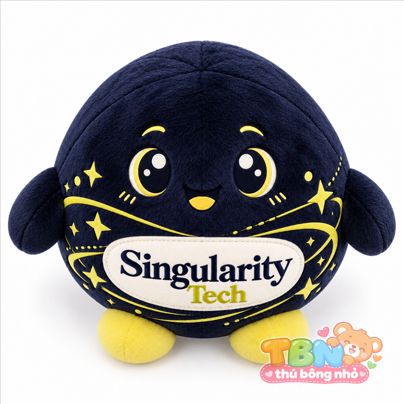 Ảnh bổ sung của Thú bông Lỗ đen chibi Singularity đặt may theo yêu cầu