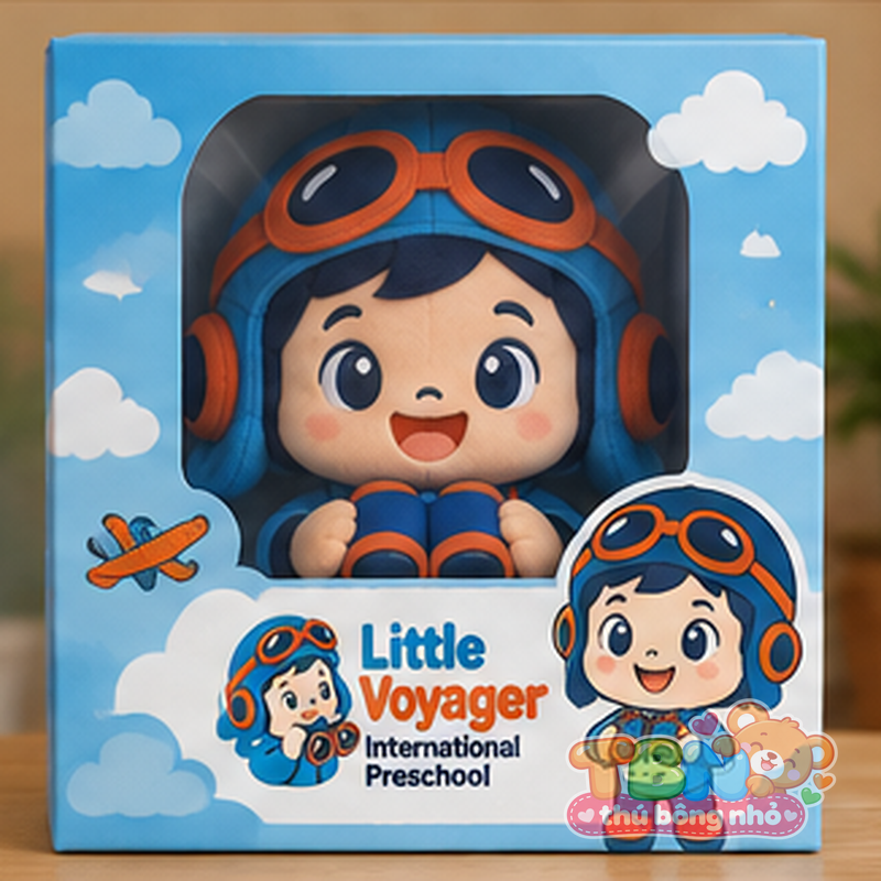 Ảnh bổ sung của Thú bông Bé Phi Công Little Voyager đặt may theo yêu cầu