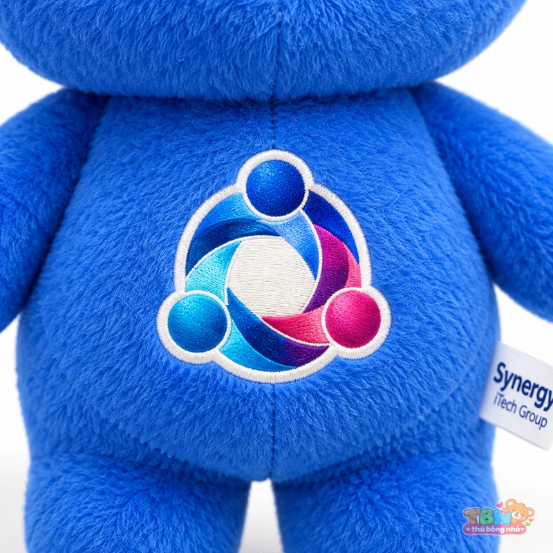 Ảnh bổ sung của Thú bông Mini Synergy Trio ba màu gắn logo theo yêu cầu