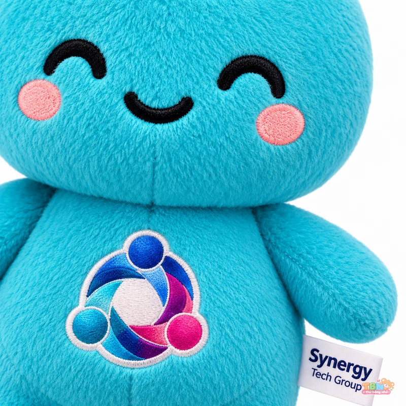 Ảnh bổ sung của Thú bông Mini Synergy Trio ba màu gắn logo theo yêu cầu
