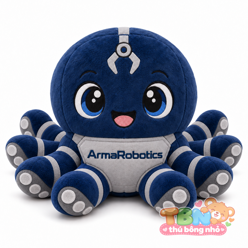 Ảnh bổ sung của Thú bông Bạch tuộc ArmaRobotics đặt may theo yêu cầu
