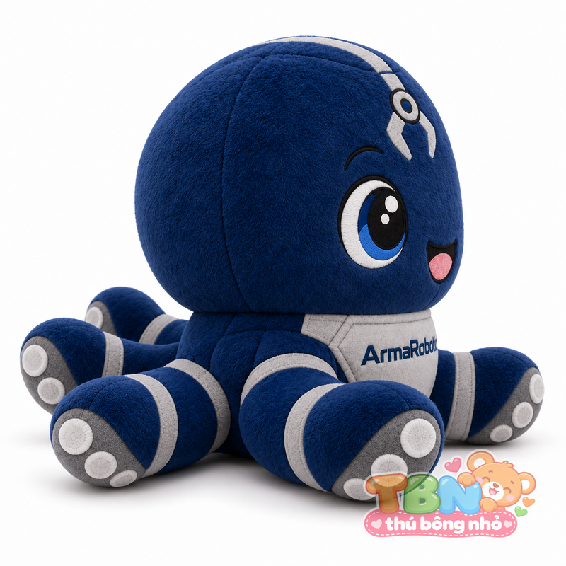 Ảnh bổ sung của Thú bông Bạch tuộc ArmaRobotics đặt may theo yêu cầu