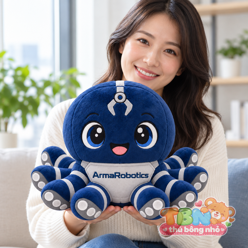 Ảnh bổ sung của Thú bông Bạch tuộc ArmaRobotics đặt may theo yêu cầu