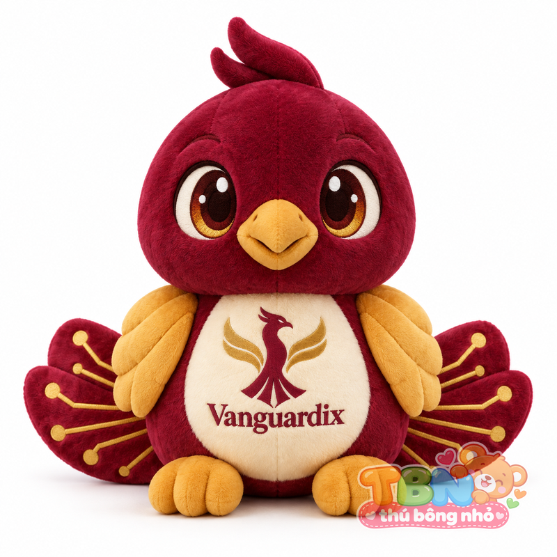 Ảnh bổ sung của Thú bông Phượng hoàng Vanguardix đặt may theo yêu cầu