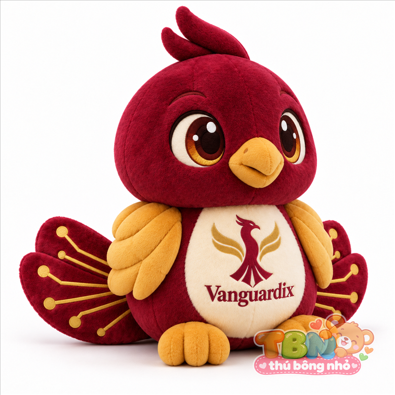 Thú bông Phượng hoàng Vanguardix – góc nghiêng