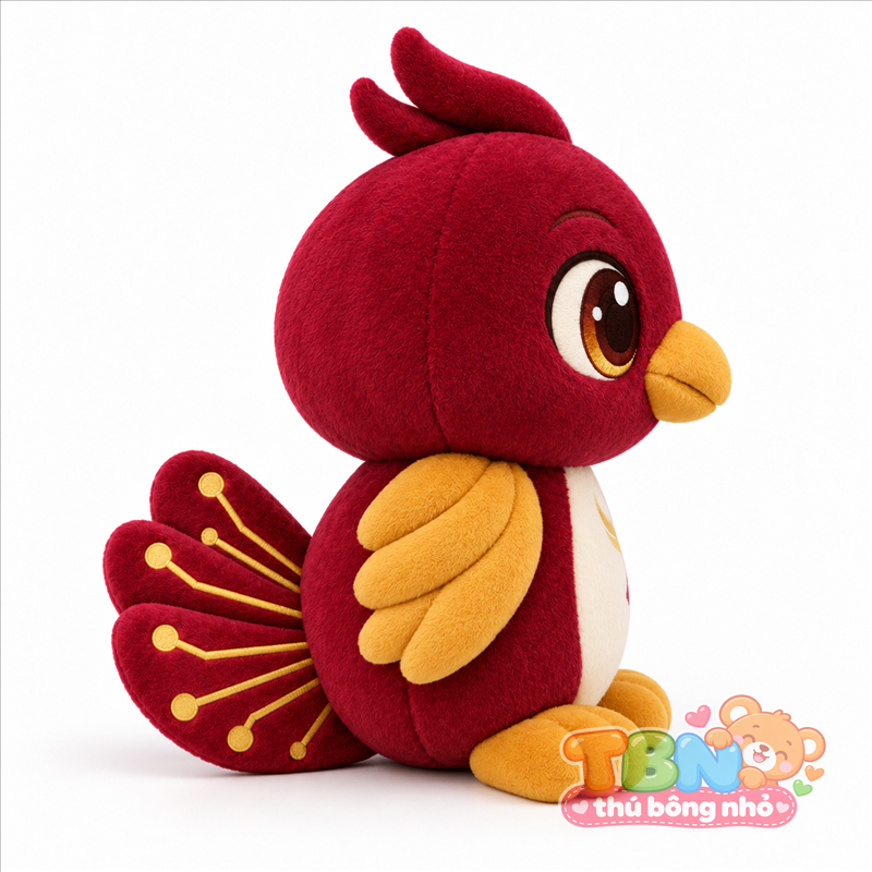 Ảnh bổ sung của Thú bông Phượng hoàng Vanguardix đặt may theo yêu cầu
