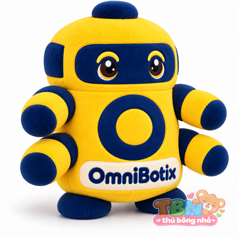 Thú bông Robot đa nhiệm OmniBotix – góc nghiêng