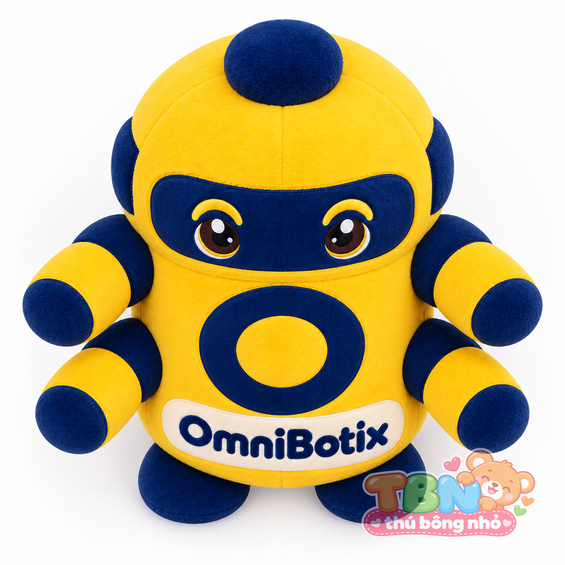 Ảnh bổ sung của Thú bông Robot đa nhiệm OmniBotix đặt may theo yêu cầu