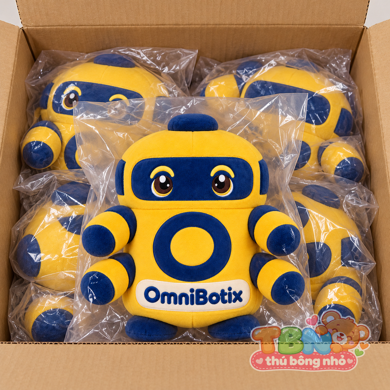 Ảnh bổ sung của Thú bông Robot đa nhiệm OmniBotix đặt may theo yêu cầu