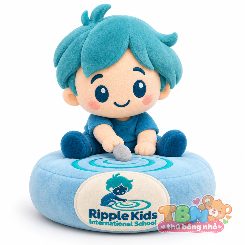 Ảnh bổ sung của Thú bông Bé Gợn Sóng Ripple Kids đặt may theo yêu cầu