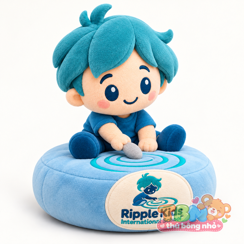 Ảnh bổ sung của Thú bông Bé Gợn Sóng Ripple Kids đặt may theo yêu cầu