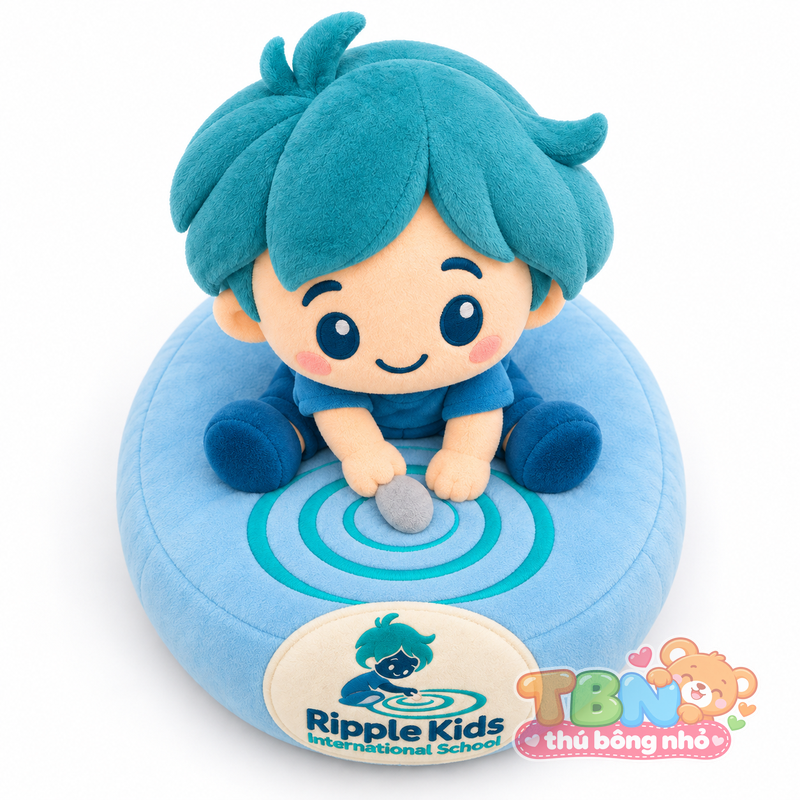 Ảnh bổ sung của Thú bông Bé Gợn Sóng Ripple Kids đặt may theo yêu cầu