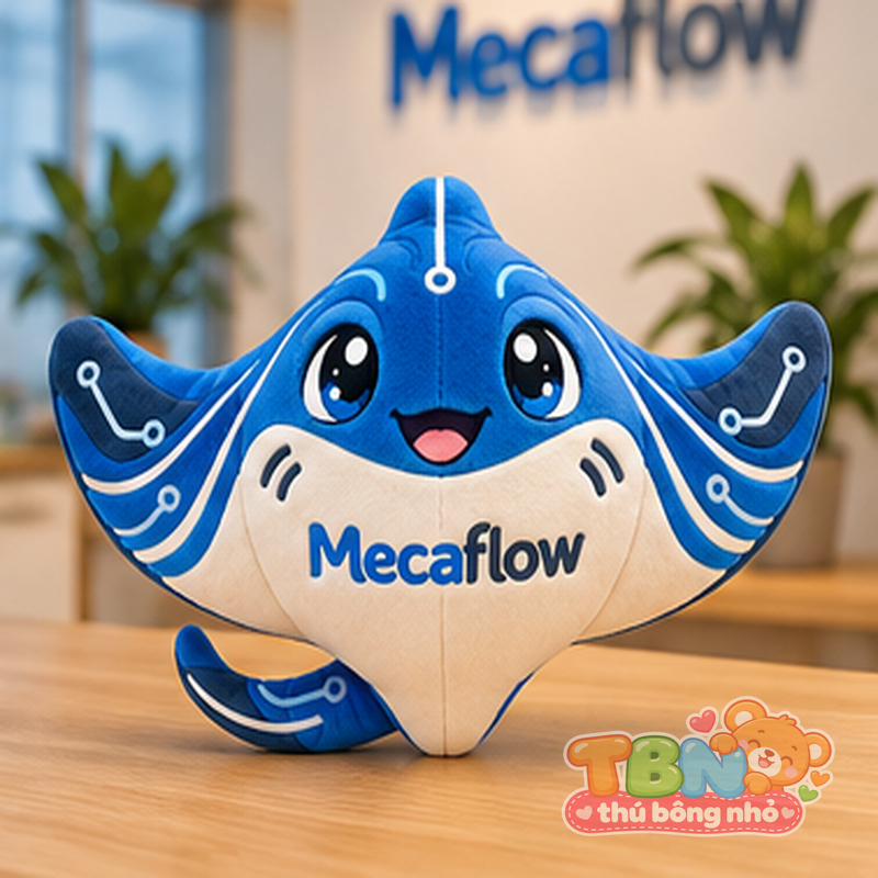 Ảnh bổ sung của Thú bông Cá đuối Mecaflow đặt may theo yêu cầu