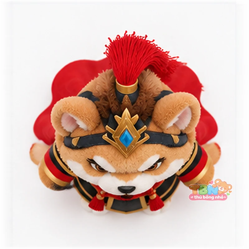 Ảnh bổ sung của Thú bông Shiba Tuất võ tướng chibi theo yêu cầu