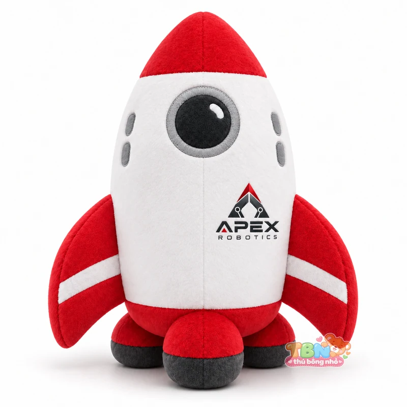 Ảnh bổ sung của Thú bông tên lửa Apex Robotics đặt may theo yêu cầu