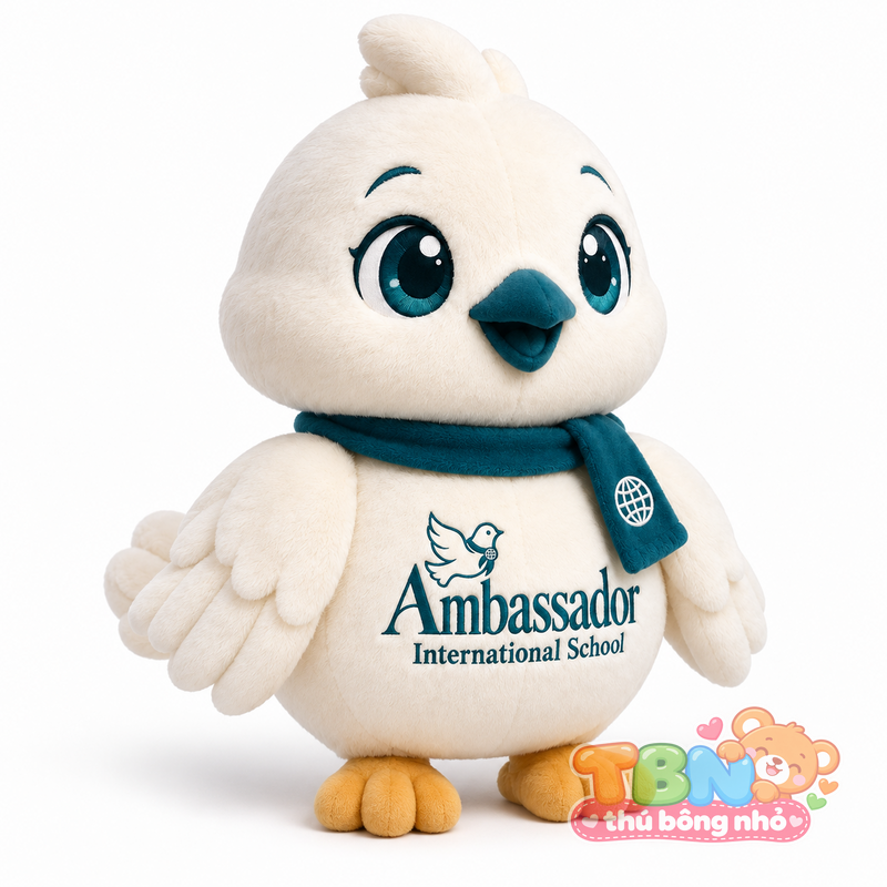 Thú bông Bồ câu Ami Ambassador – góc nghiêng
