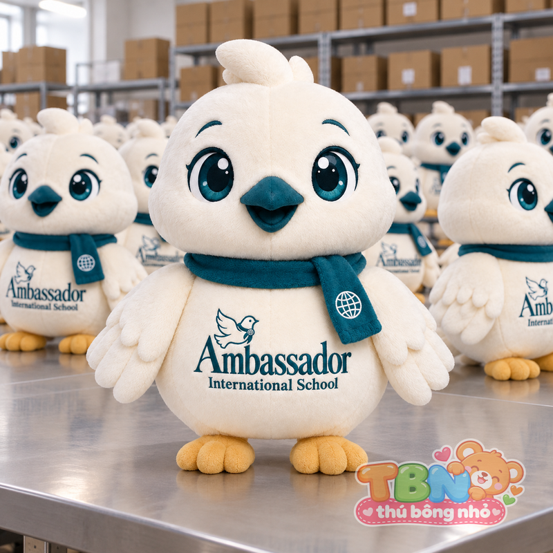 Ảnh bổ sung của Thú bông Bồ câu Ami Ambassador đặt may theo yêu cầu