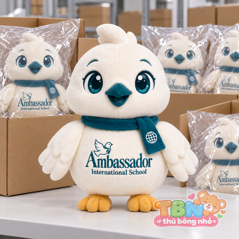 Ảnh bổ sung của Thú bông Bồ câu Ami Ambassador đặt may theo yêu cầu