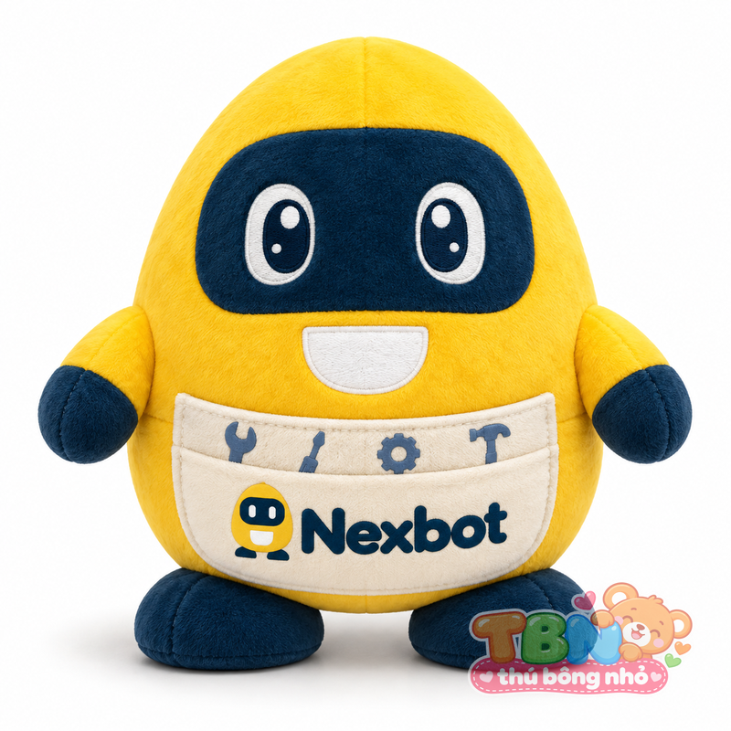 Ảnh bổ sung của Thú bông Robot quả trứng Nexbot đặt may theo yêu cầu