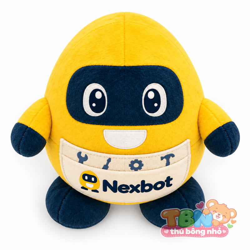 Ảnh bổ sung của Thú bông Robot quả trứng Nexbot đặt may theo yêu cầu