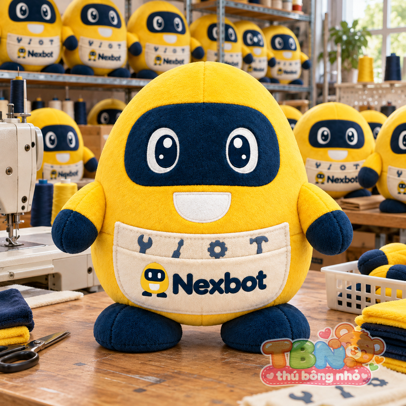 Ảnh bổ sung của Thú bông Robot quả trứng Nexbot đặt may theo yêu cầu