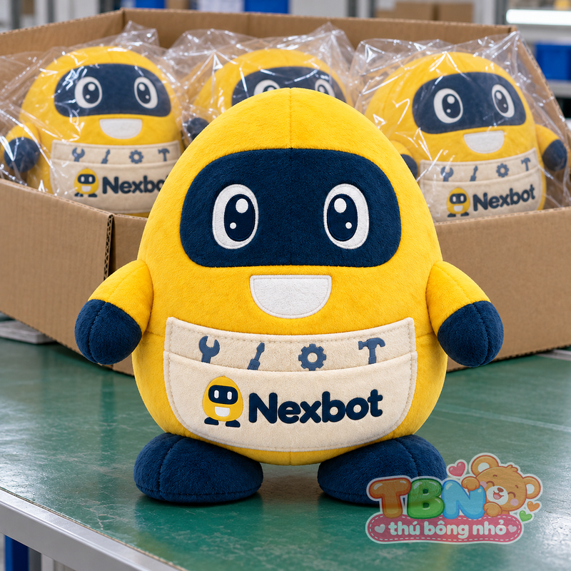 Ảnh bổ sung của Thú bông Robot quả trứng Nexbot đặt may theo yêu cầu