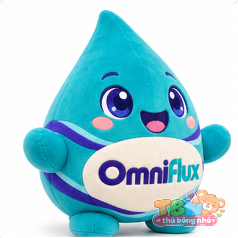 Thú bông Giọt nước Omniflux – góc nghiêng