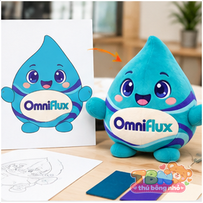 Ảnh bổ sung của Thú bông Giọt nước Omniflux đặt may theo yêu cầu