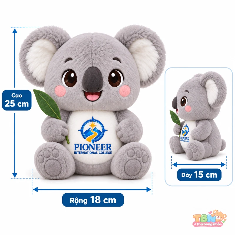 Ảnh bổ sung của Thú bông koala English Buddy Pioneer theo yêu cầu