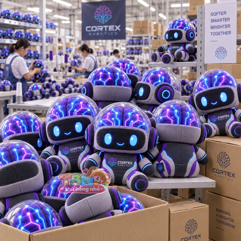 Ảnh bổ sung của Robot bông Cortex Robotics đặt may theo yêu cầu