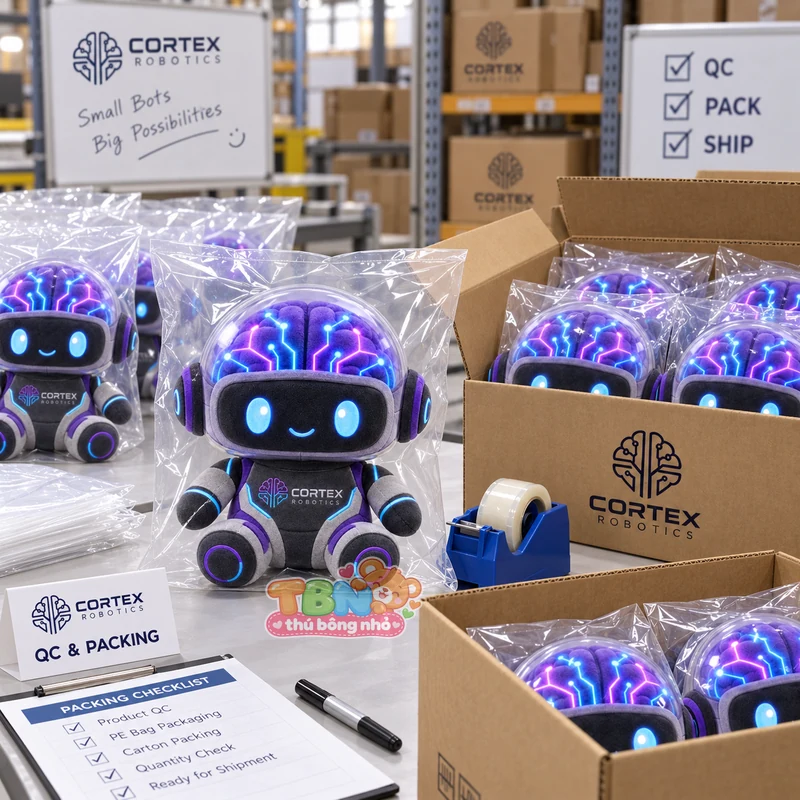 Ảnh bổ sung của Robot bông Cortex Robotics đặt may theo yêu cầu