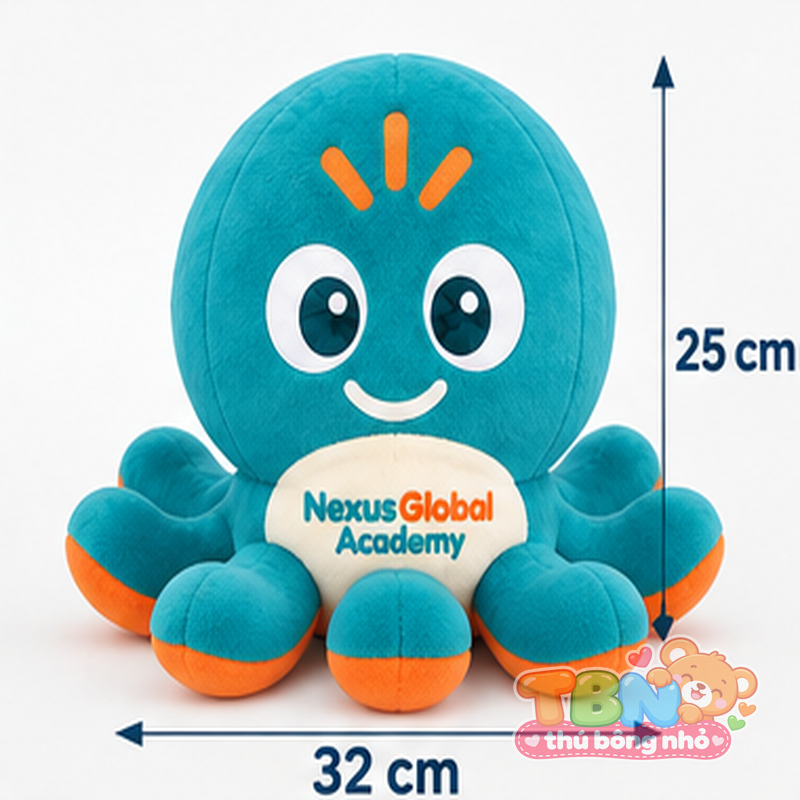Ảnh bổ sung của Thú bông Bạch tuộc Nexi Nexus Global đặt may theo yêu cầu