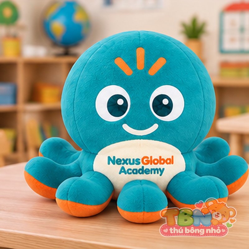 Ảnh bổ sung của Thú bông Bạch tuộc Nexi Nexus Global đặt may theo yêu cầu